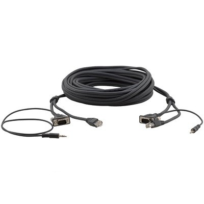 15−pin HD, 3.5mm Stereo Audio & RJ−45 Cable Kramer C-GMAC-GMAC