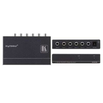 Bộ chia 1-5 và khuếch đại audio Kramer 6505