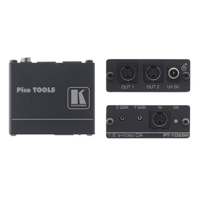 Bộ chia 1-2 và khuếch đại S-Video Kramer PT-102SN