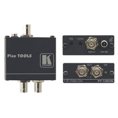 Bộ chia 1-2 và khuếch đại Composite Video Kramer PT-102VN